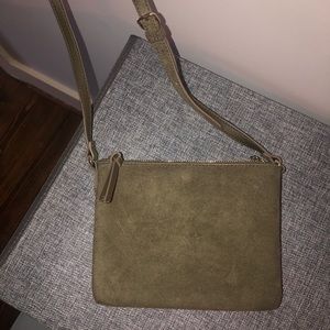 Olive crossbody purse